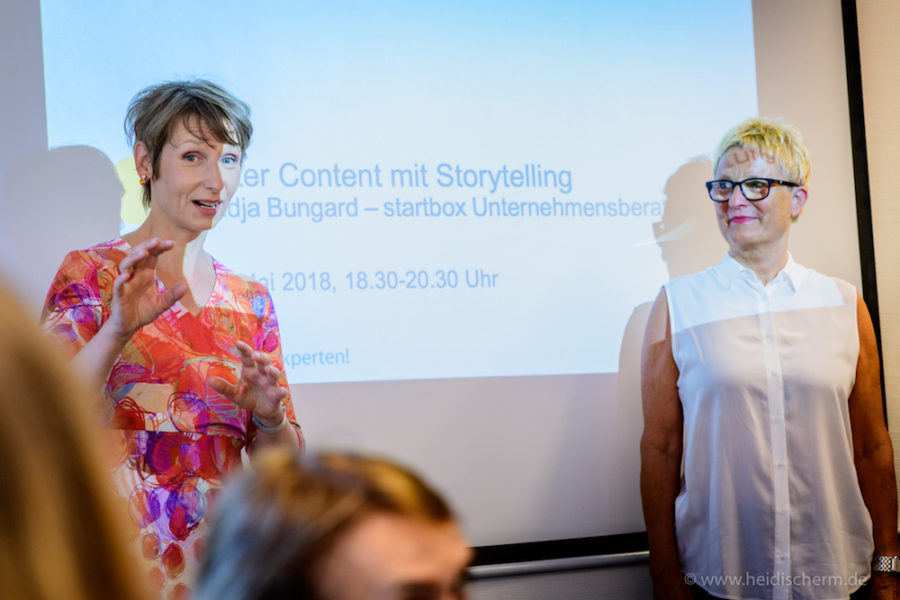 Content mit Storytelling, Foto Heidi Scherm